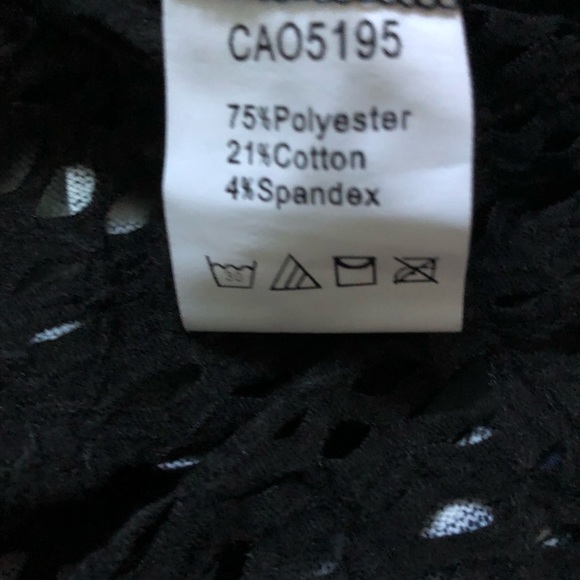 Blue green grey taupe long sleeved Adam Jacobs Women’s Top graffiti design - Picture 11 of 12